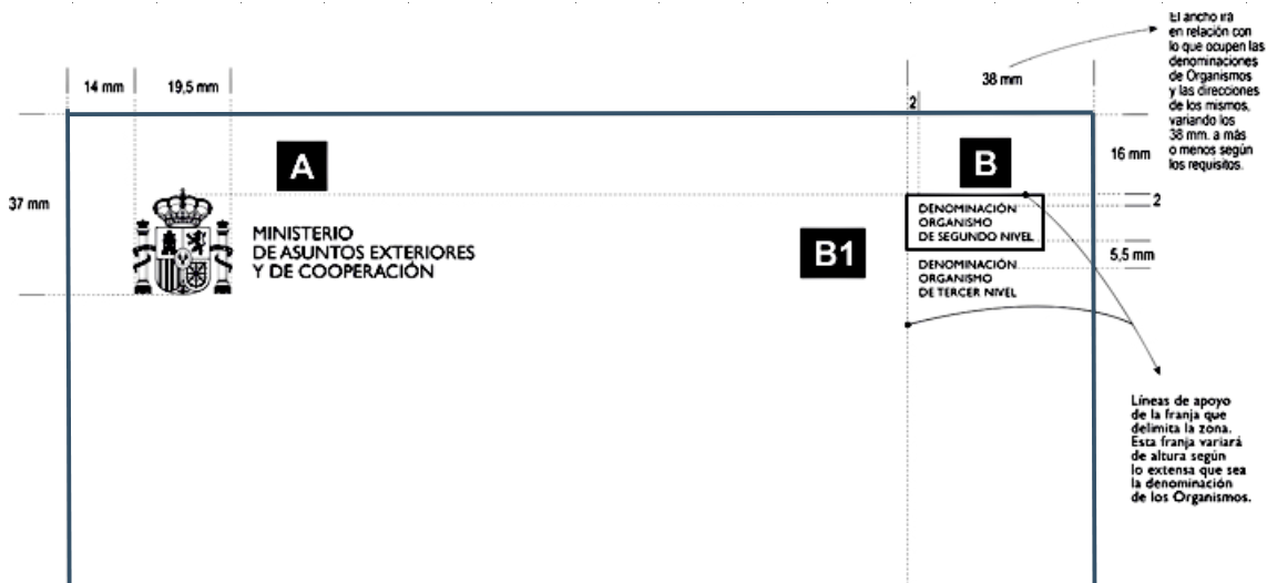 Primera página de un oficio con imagen institucional